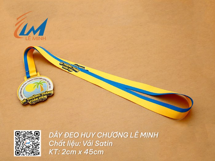 DÂY ĐEO HUY CHƯƠNG IN THEO YÊU CẦU - GIÁ TỐT