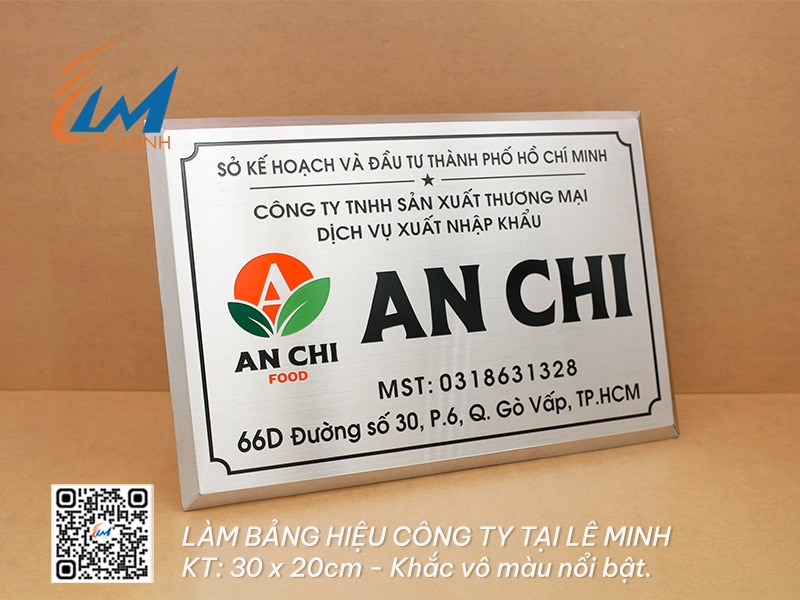 BẢNG HIỆU CÔNG TY