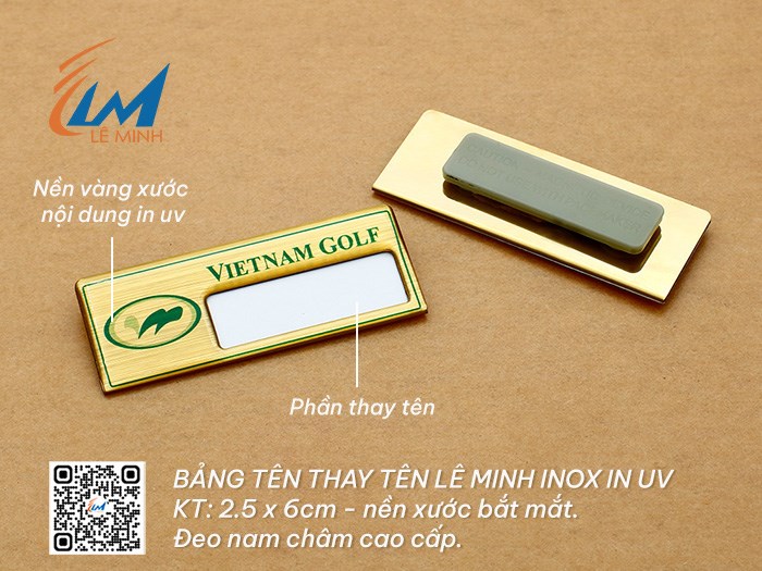 BẢNG TÊN THAY TÊN BẰNG INOX