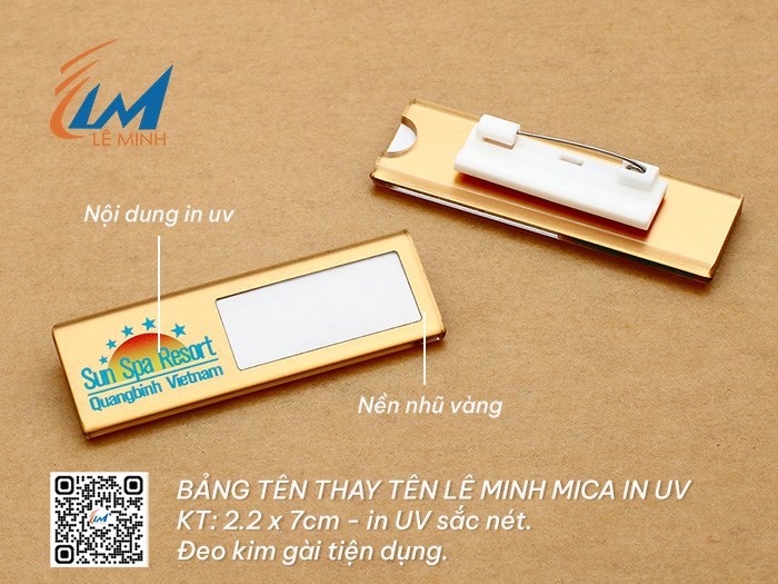 BẢNG TÊN THAY TÊN BẰNG MICA