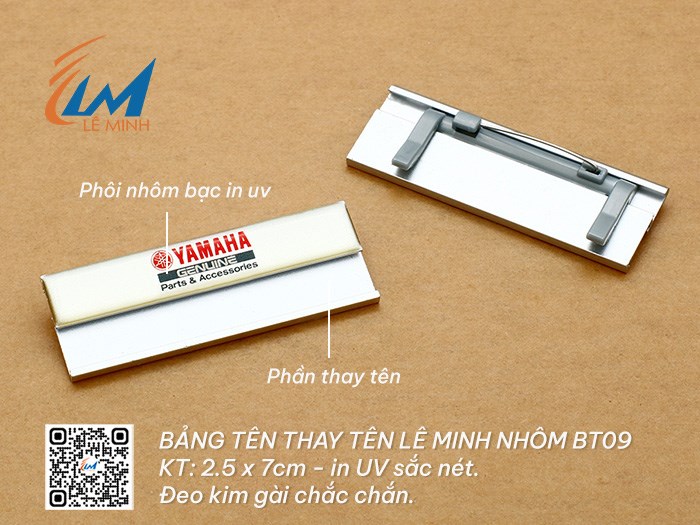 BẢNG TÊN THAY TÊN BẰNG NHÔM BT09