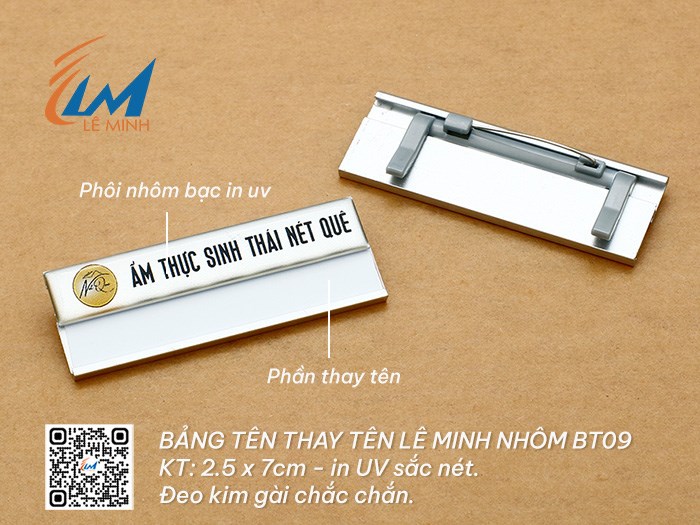 BẢNG TÊN THAY TÊN BẰNG NHÔM BT09