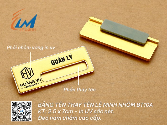 BẢNG TÊN THAY TÊN BẰNG NHÔM BT10/10A