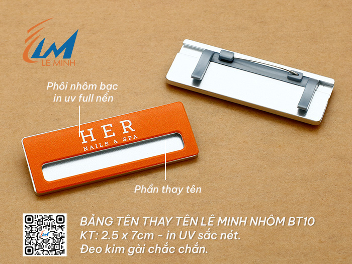 BẢNG TÊN THAY TÊN BẰNG NHÔM BT10/10A
