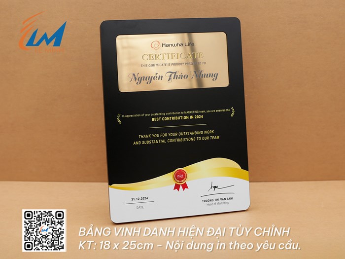 Sản xuất bảng vinh danh nút Youtube theo yêu cầu