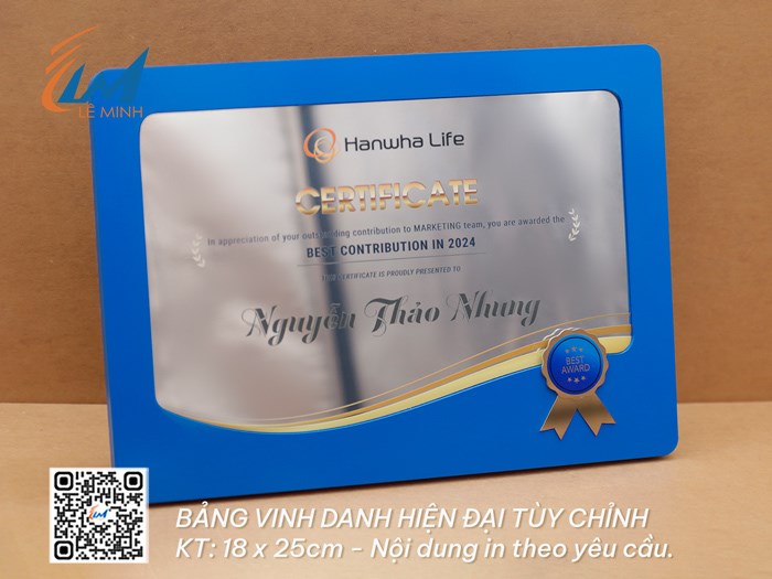 Sản xuất bảng vinh danh nút Youtube theo yêu cầu