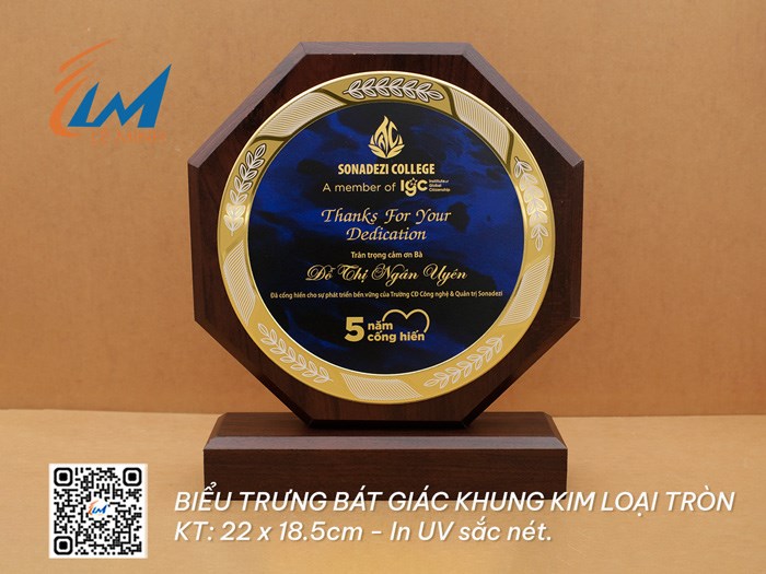 BIỂU TRƯNG BÁT GIÁC KHUNG TRÒN