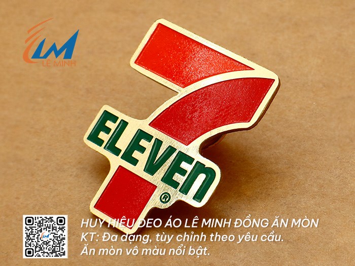 HUY HIỆU ĐỒNG ĂN MÒN TÙY CHỈNH THEO YÊU CẦU
