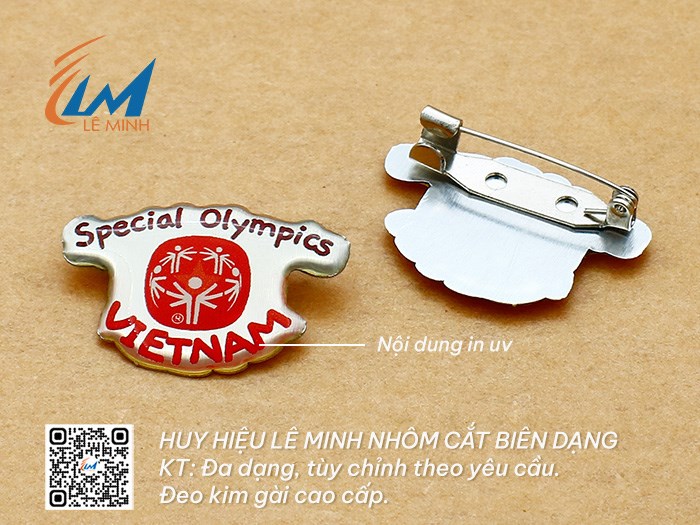 HUY HIỆU NHÔM TÙY CHỈNH THEO YÊU CẦU