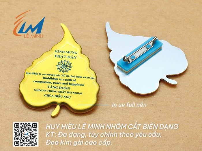 HUY HIỆU NHÔM TÙY CHỈNH THEO YÊU CẦU