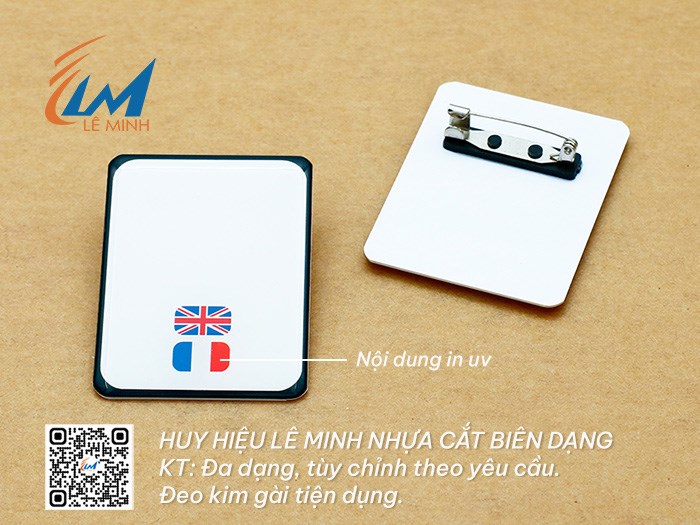 HUY HIỆU NHỰA PHỦ KEO