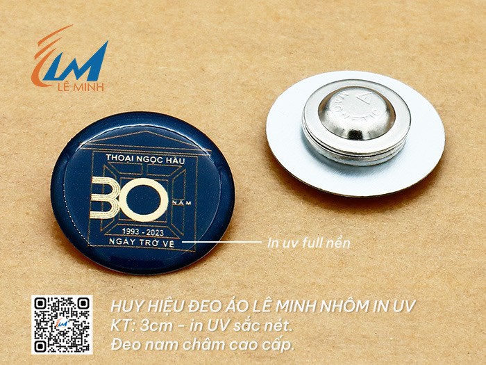 HUY HIỆU TRÒN BẰNG NHÔM