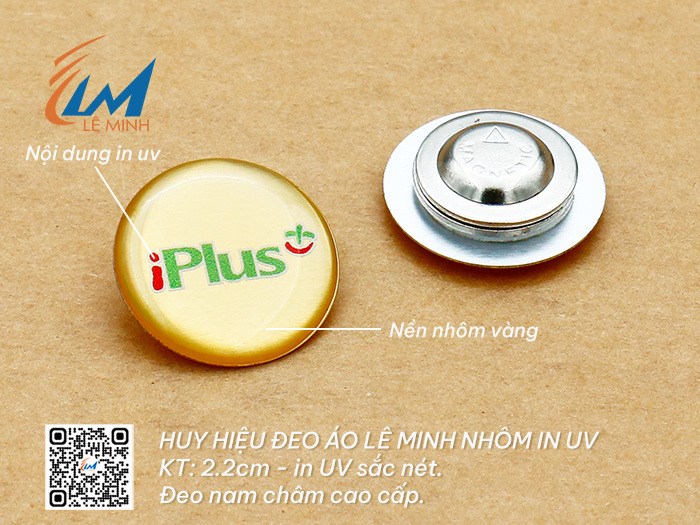 HUY HIỆU TRÒN BẰNG NHÔM