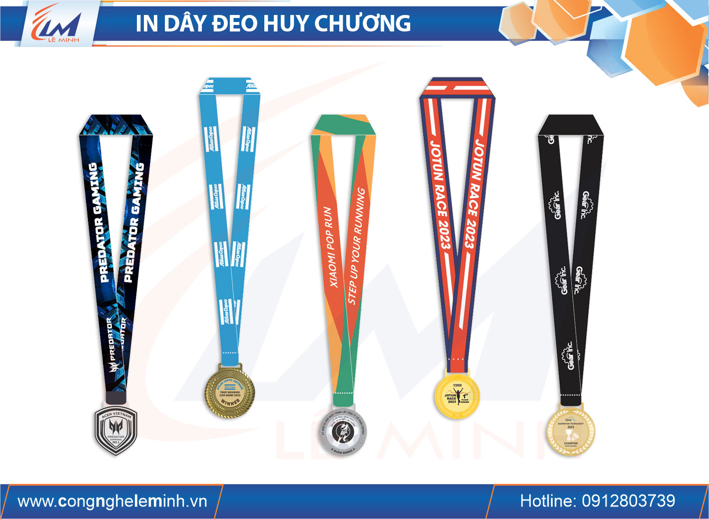 IN DÂY ĐEO HUÂN CHƯƠNG - HUY CHƯƠNG