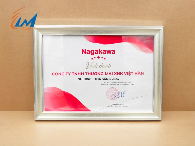 KHUNG BẰNG KHEN - HIỆN ĐẠI SANG TRỌNG