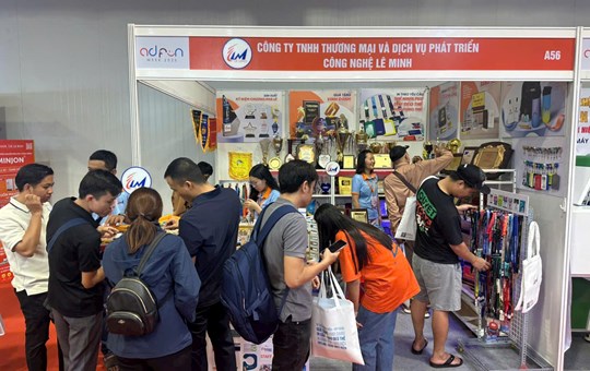 LÊ MINH GHI DẤU ẤN MẠNH MẼ TẠI VIETAD 2025: KHẲNG ĐỊNH VỊ THẾ CHUYÊN GIA VỀ SẢN PHẨM IN ẤN & QUÀ TẶNG DOANH NGHIỆP